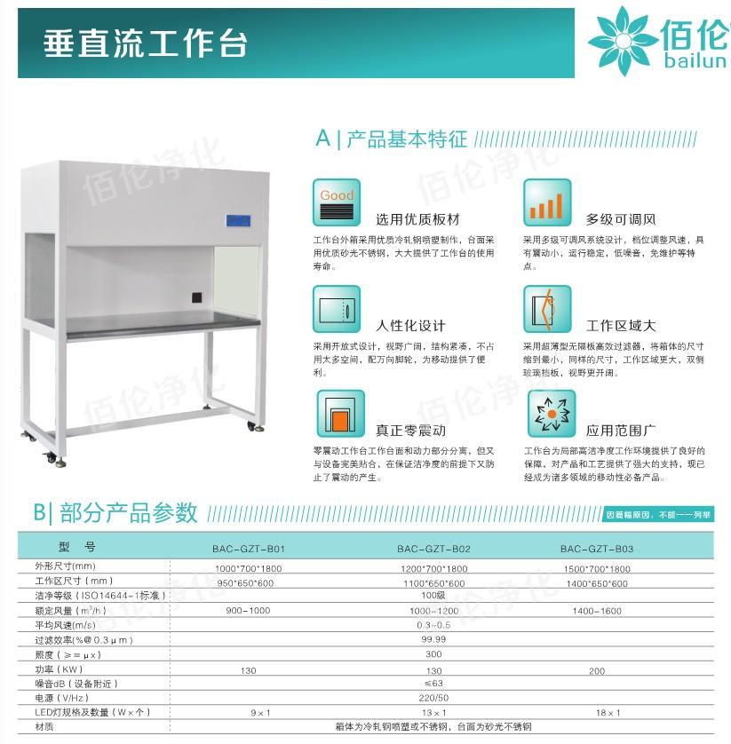 垂直流超凈工作臺(tái)